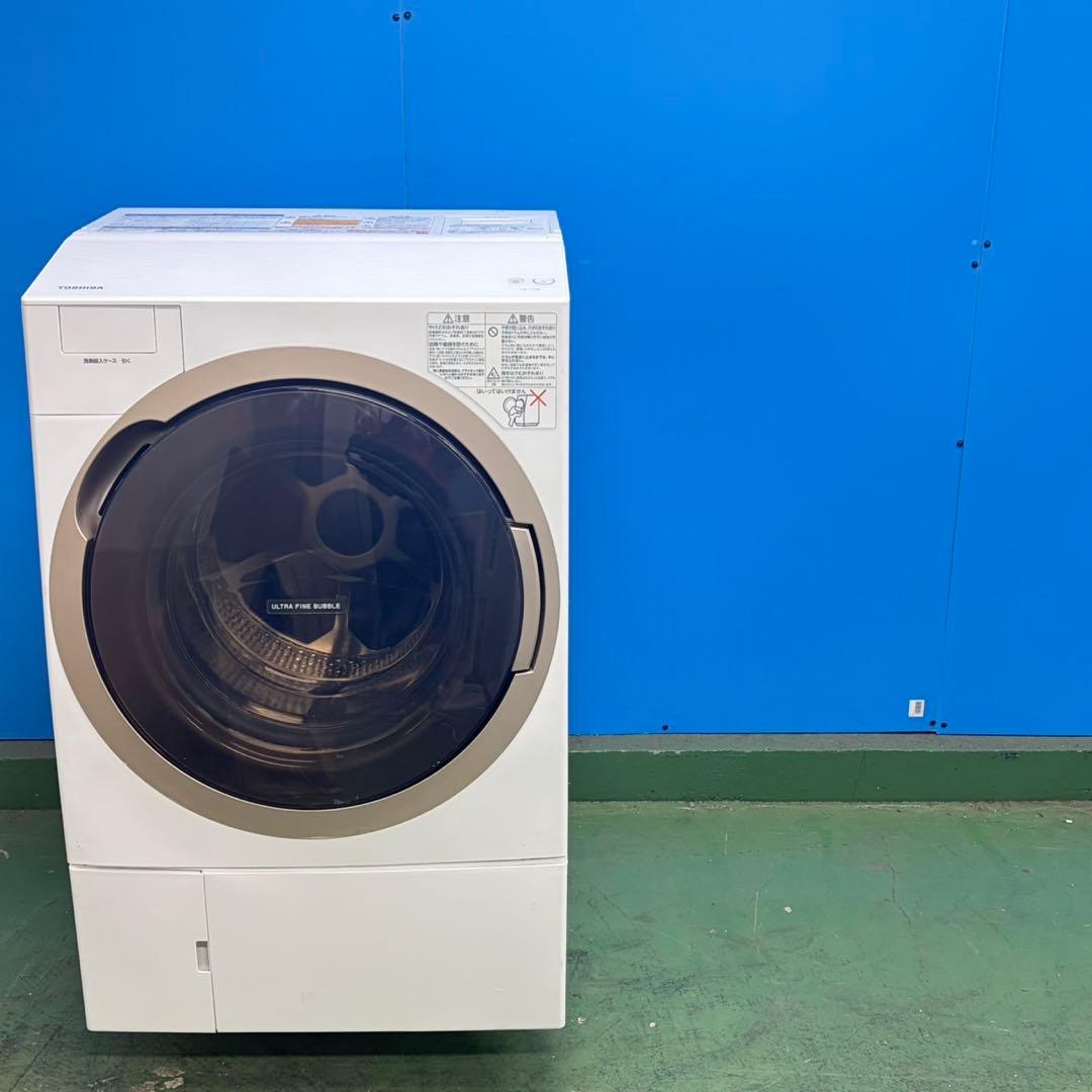965 東芝　2018年製　ドラム式洗濯機　右開き　極美品　乾燥付き　値引き可能