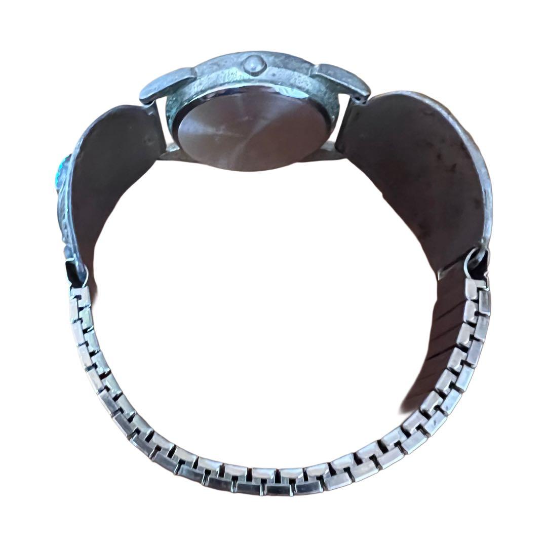 希少★NAVAJO ナバホ 腕時計 ターコイズ Vintage ヴィンテージ