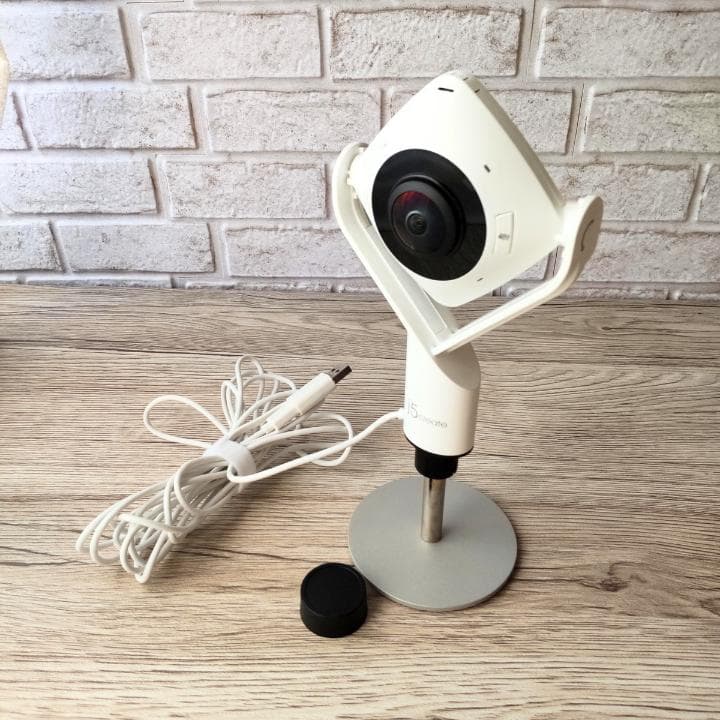 中古　Webカメラ　j5createの360度 USBーCとA 両対応1080p