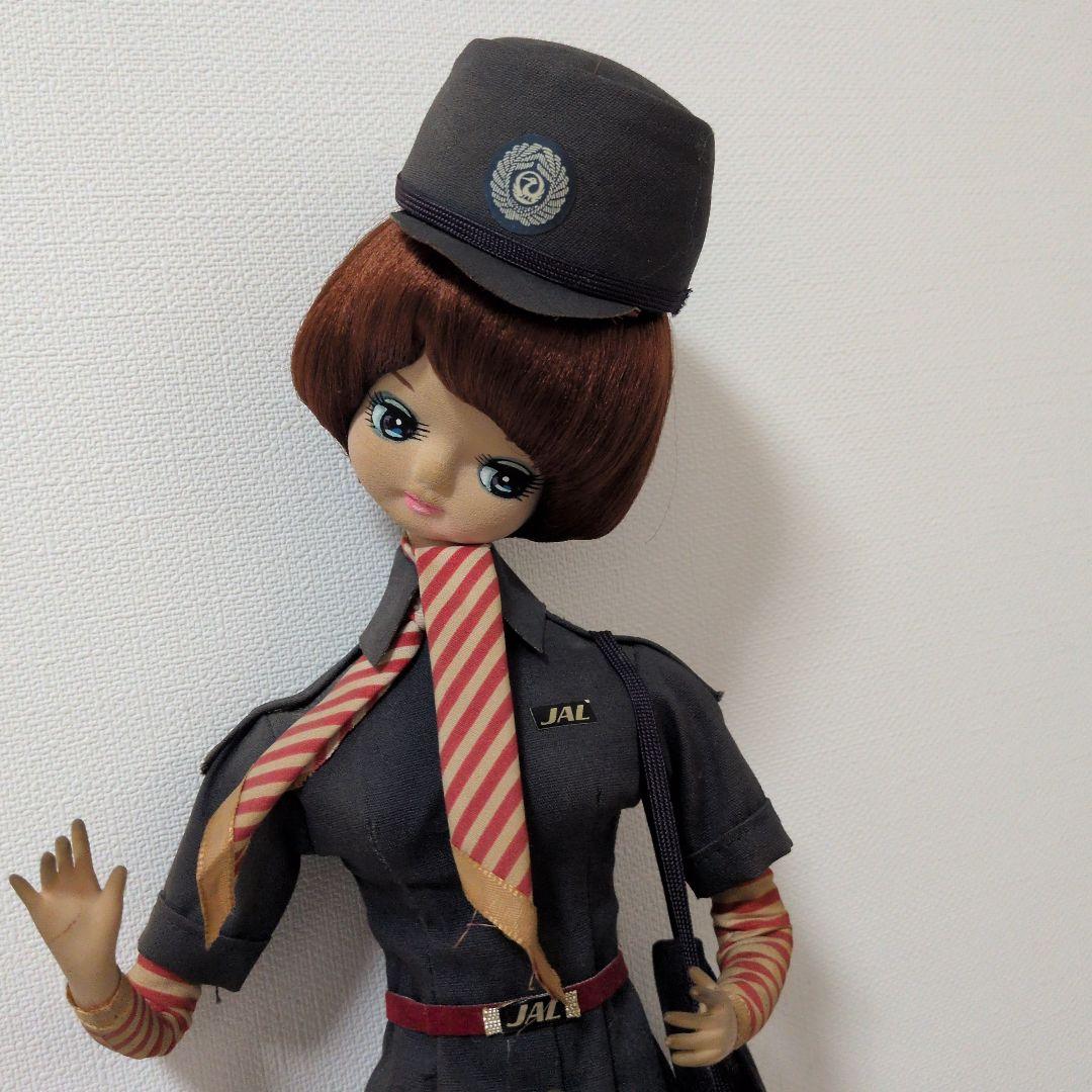 【日本航空】スチュワーデス人形 - 昭和レトロ - フィギュア