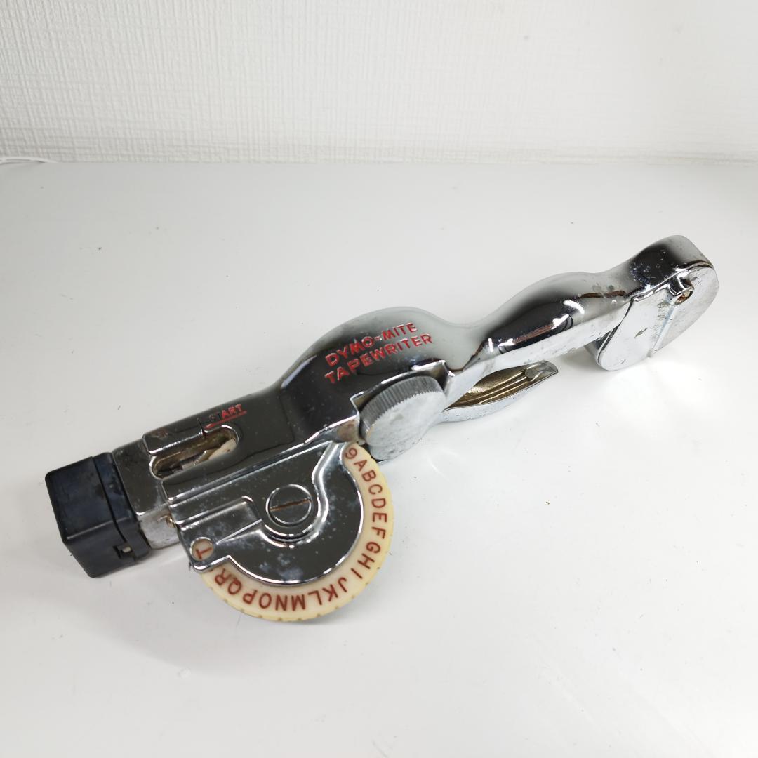 dymo テープライター ダイモ 日本未発売 海外限定 金属製 穴あ IETB