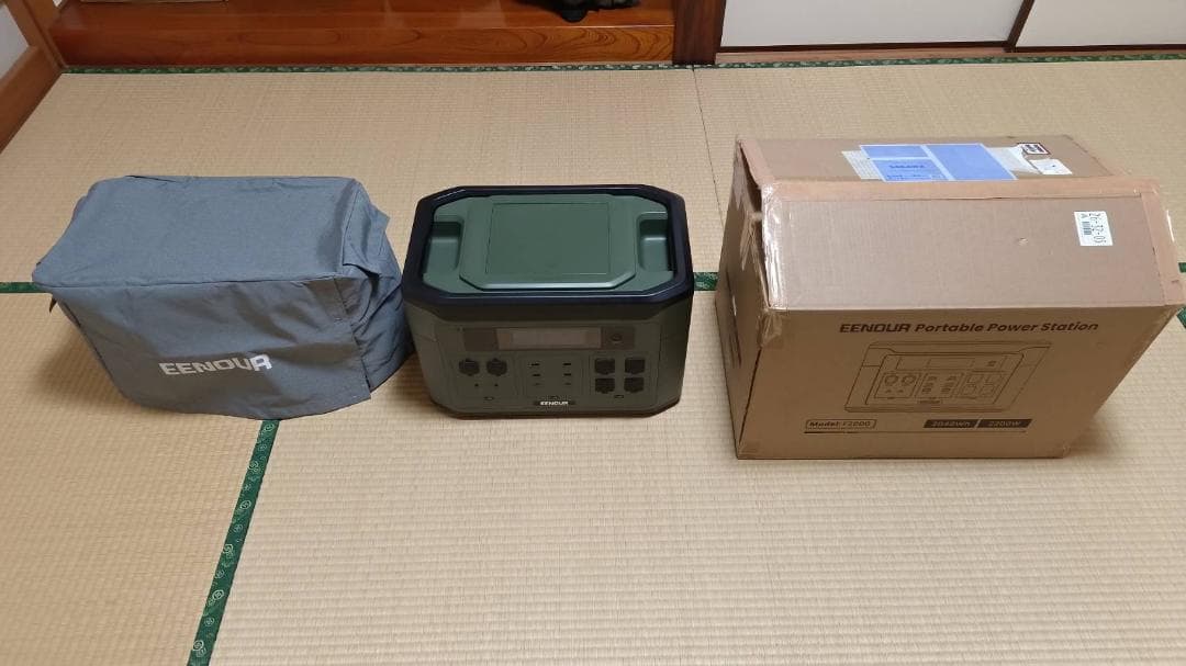EENOUR ポータブル電源 F2000 大容量 2048Wh 防災推奨
