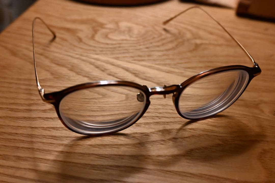 JINS Combination Titanium 中顔面短縮眼鏡フレーム度入り