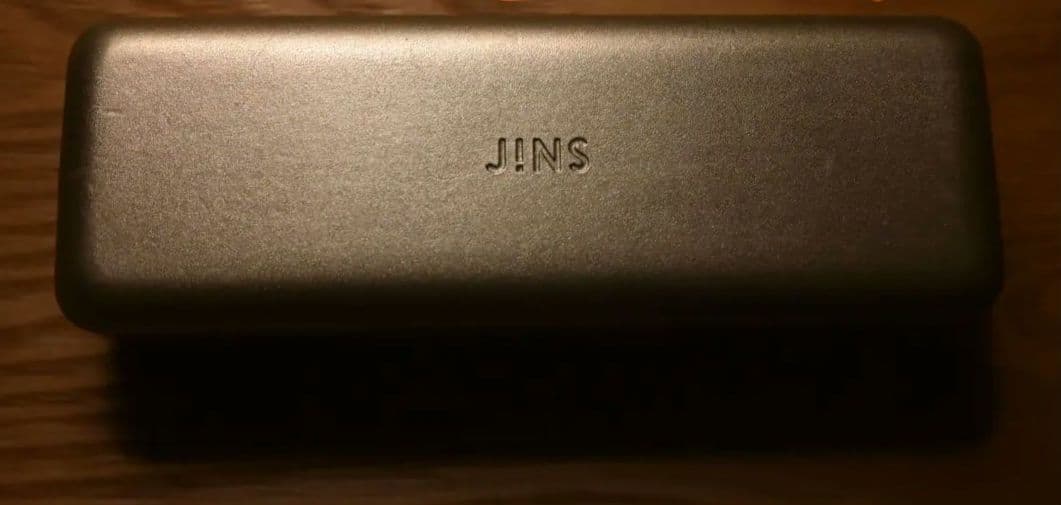 JINS Combination Titanium 中顔面短縮眼鏡フレーム度入り