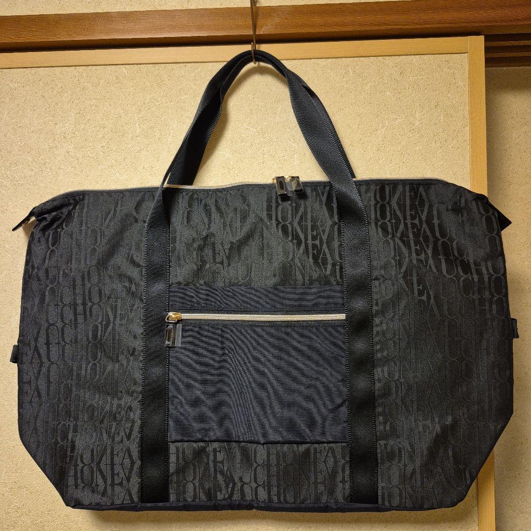 ✨️新品未使用✨️フォション FAUCHON ブラック ボストンバッグ トラベル