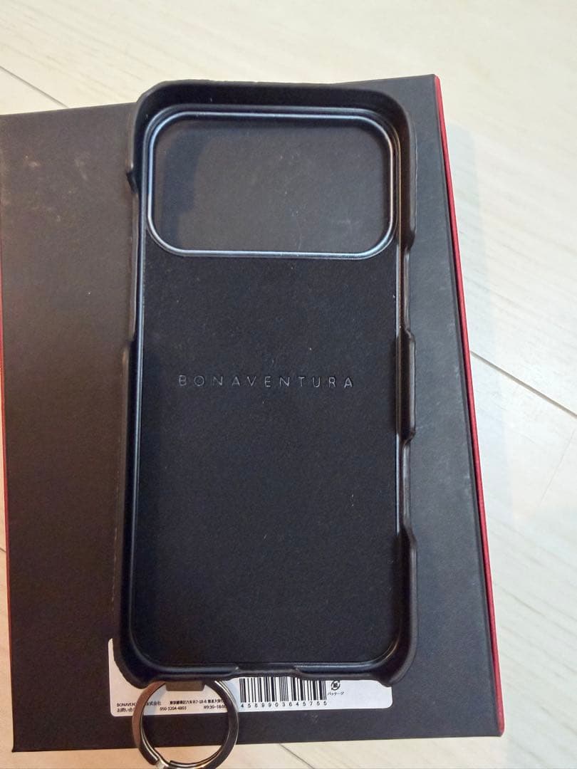 BONAVENTURA レザー iPhone17ProMAXケース エトープ