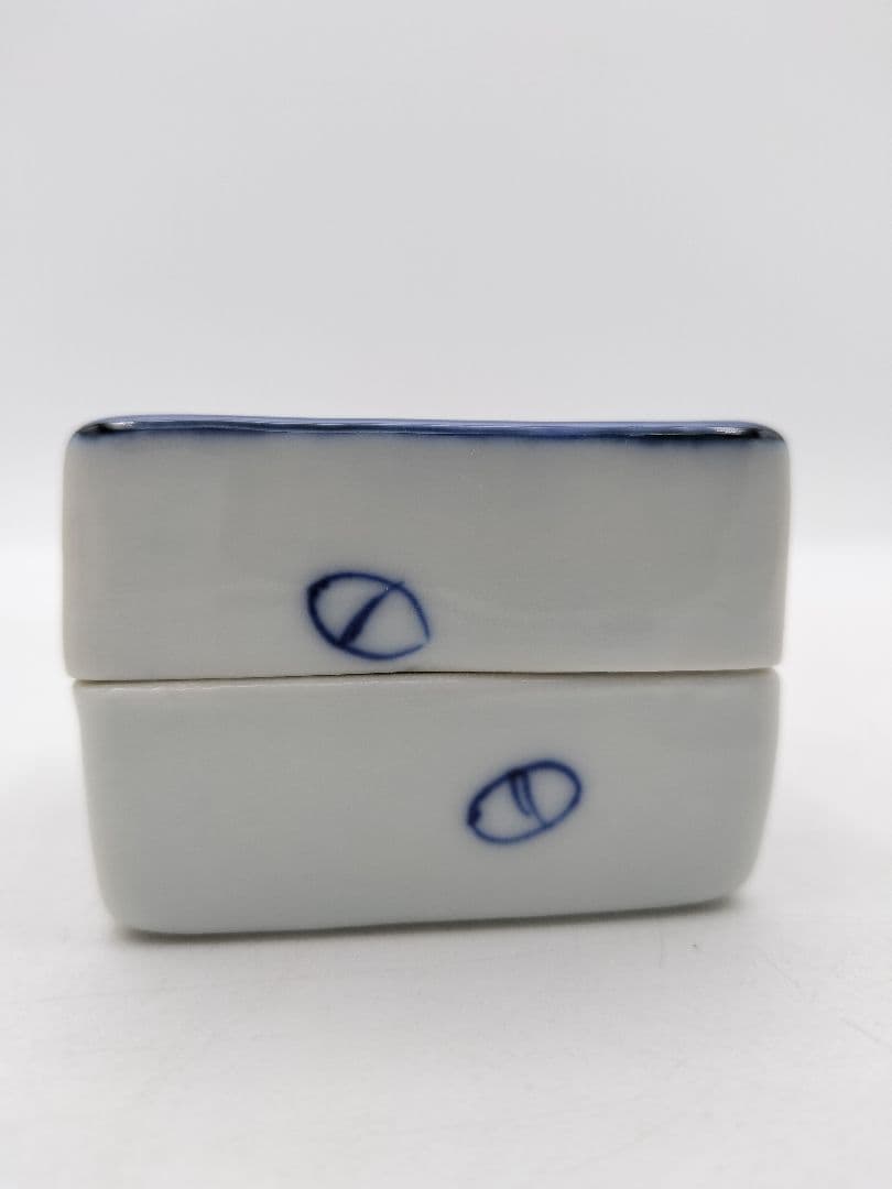 c377【新品・未使用】香合 福枡 高野昭阿弥 木箱 茶道具