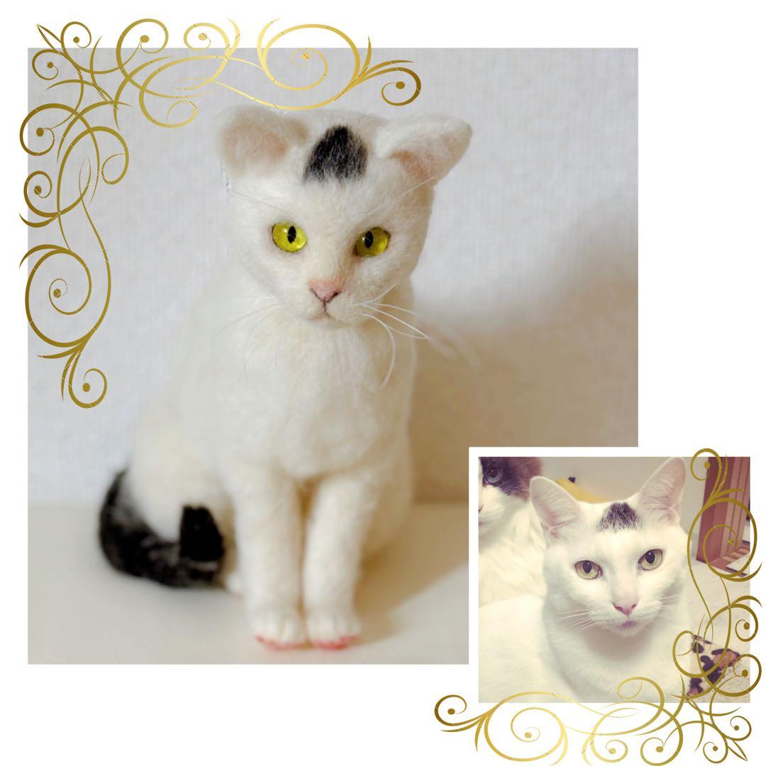 羊毛フェルト猫 オーダー募集　ハンドメイド　felt cats