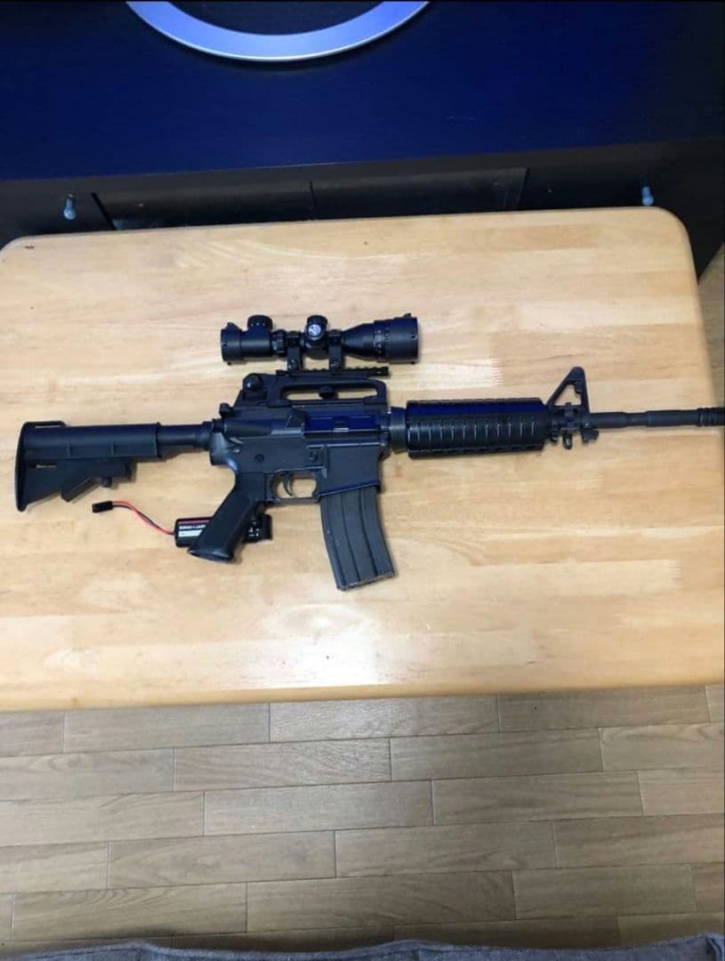 ★カスタム品★ 東京マルイ　M4A1 電動ガン91ｍ／ｓ 多弾マガジン