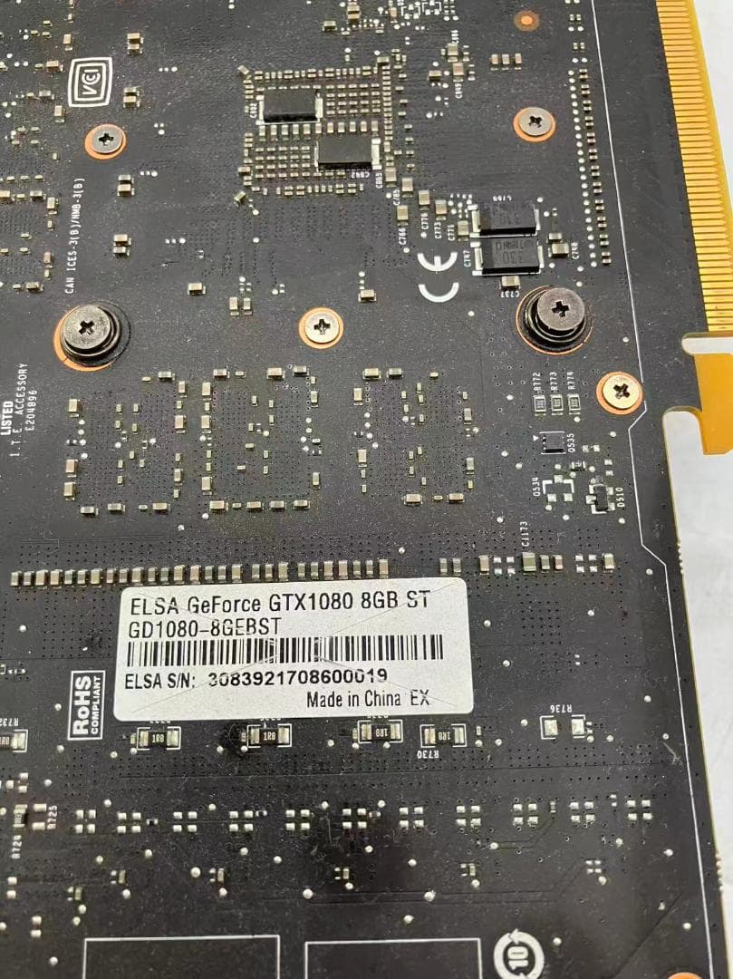 ELSA GeForce GTX1080 8GB グラフィックボード