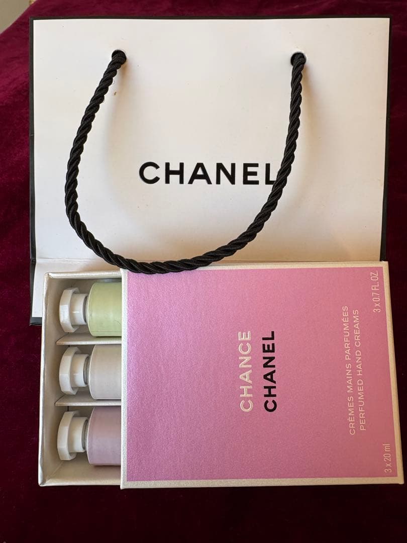 CHANEL 限定CHANCE ハンドクリームセット 3本