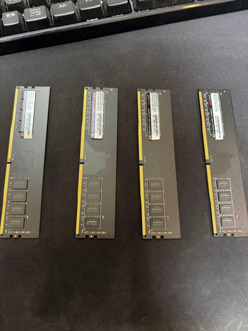 Panram DDR4 PC4-19200 4GB×4枚 16GB RAMメモリ