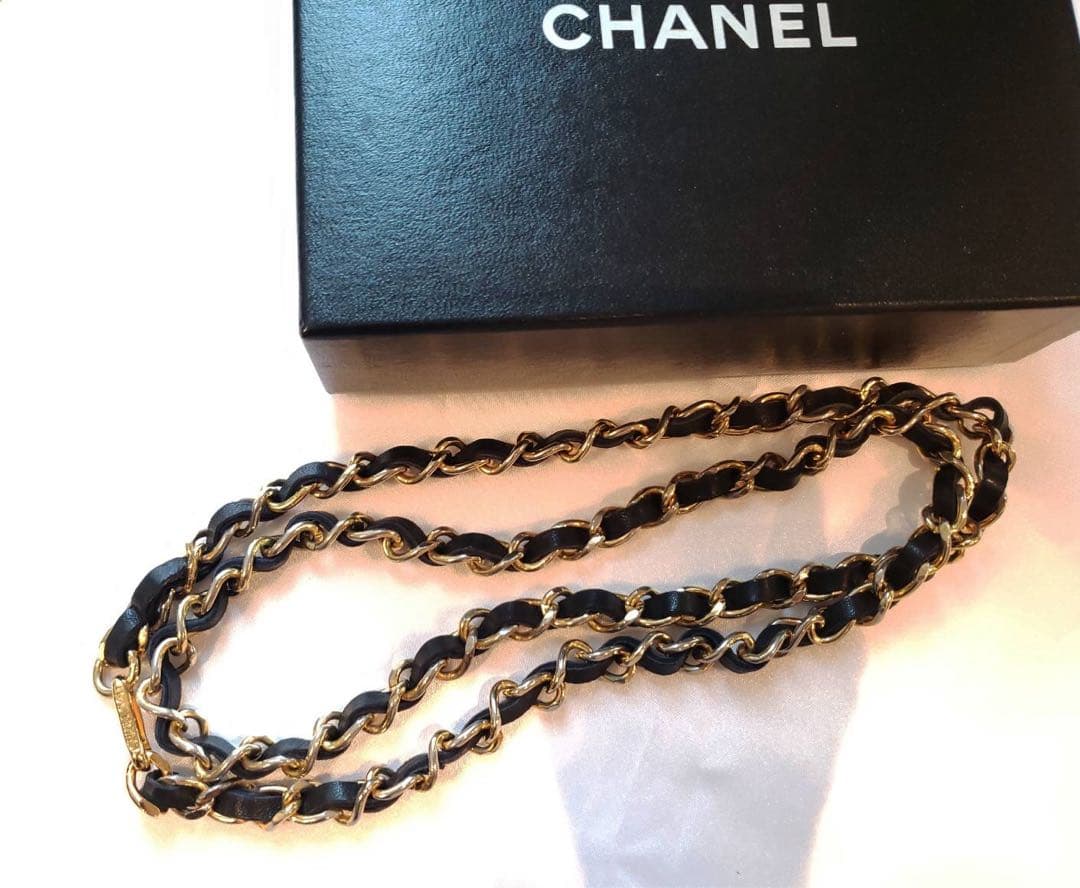 CHANEL ヴィンテージシャネルチェーン ベルト 96cm ジャンクオマケ付