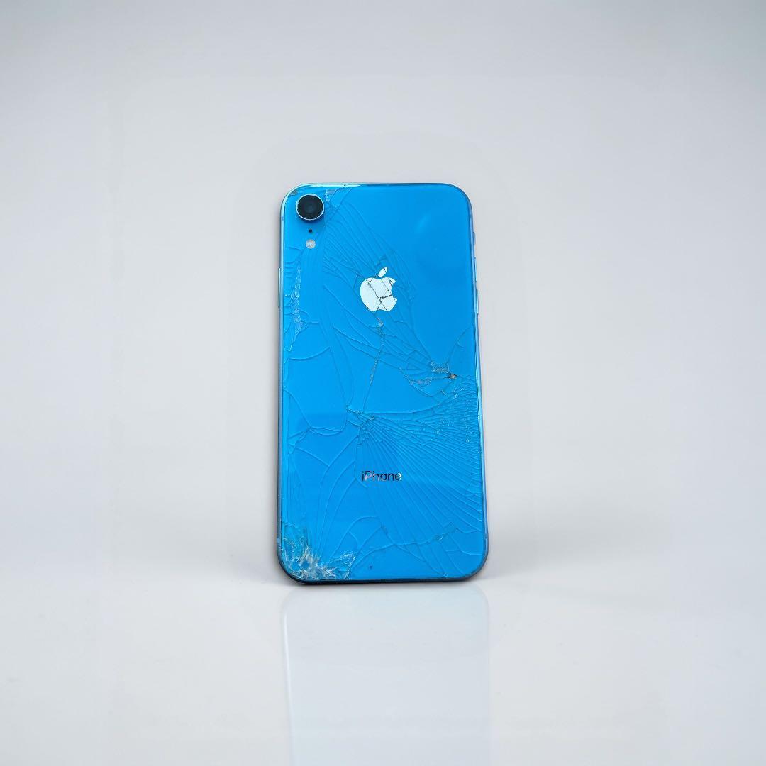 iPhone XRブルー 本体