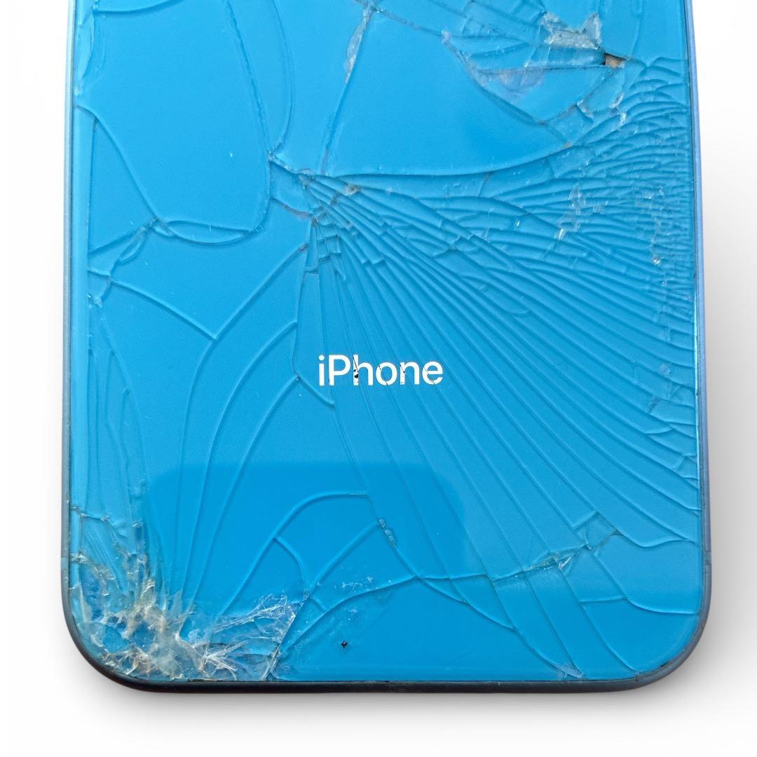 iPhone XRブルー 本体