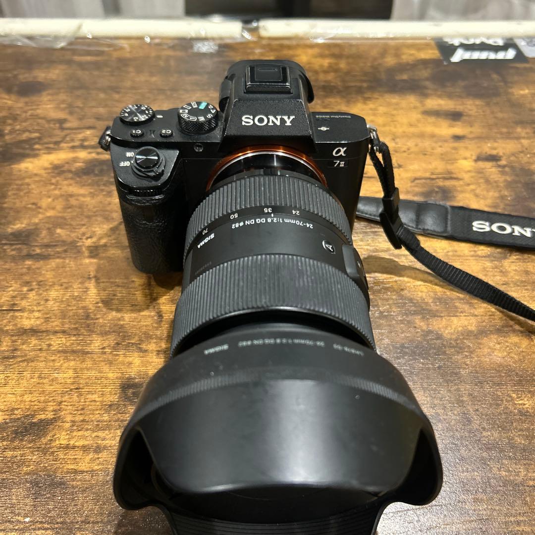 SONY α7 II ミラーレス一眼カメラ　レンズ三脚セット