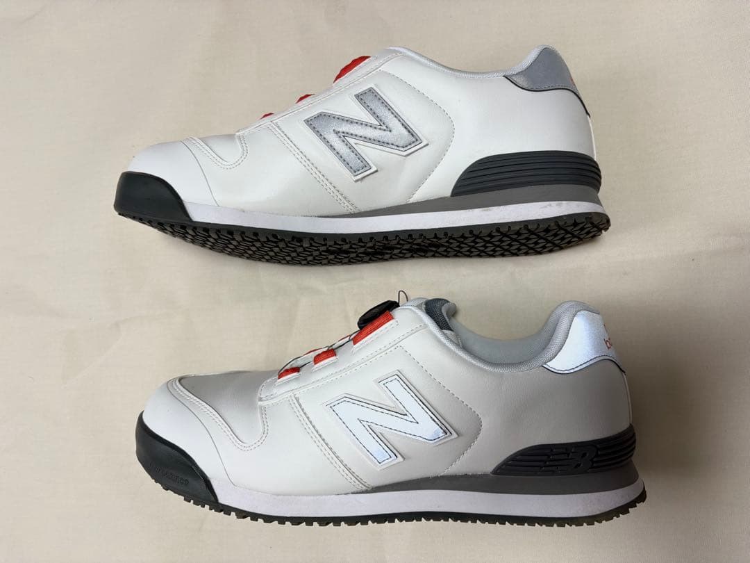 New Balance BOA 安全靴 ホワイト 27.5cm EEE