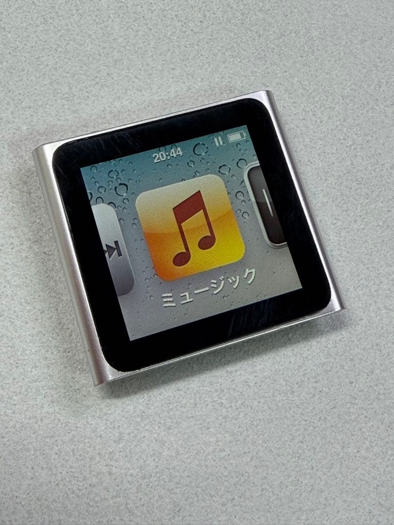 【バッテリー新品】Apple iPod nano 第6世代 A1366 シルバー