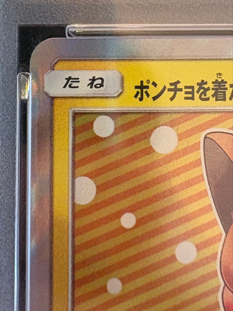 【早い者勝ち】ポンチョを着たピカチュウ ロコン PSA10